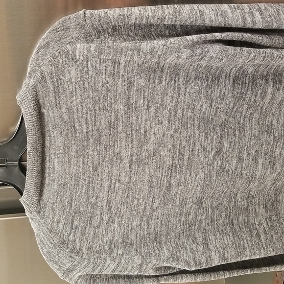 💕ZARA💕 Long Sleeve Swetshirt Top ~ Marled Grey Small EUC - Picture 4 of 6